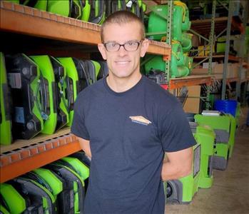 Brett Ezzell - Production Technician, team member at SERVPRO of Springfield / Greene County