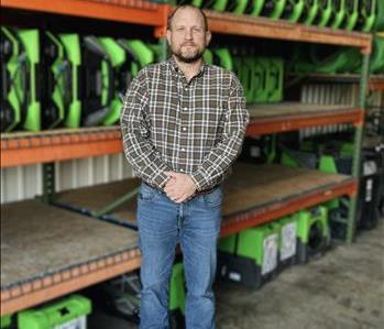 Dustin Steele / Construction Manager, team member at SERVPRO of Springfield / Greene County