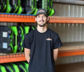 Chase Croker / Production Technician, team member at SERVPRO of Springfield / Greene County